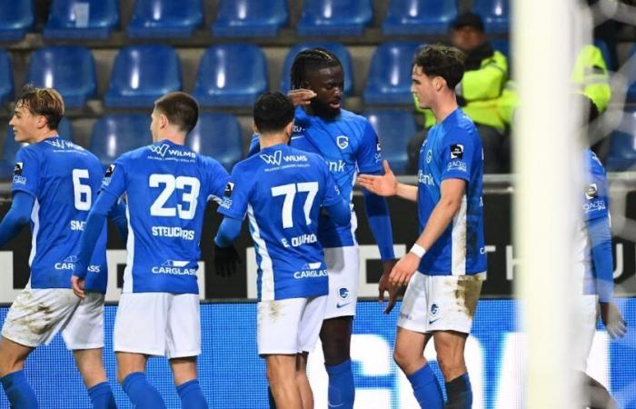 Der KRC Genk nimmt an der Spitze der Rangliste etwas mehr Abstand und drängt Charleroi noch etwas mehr ins Abseits