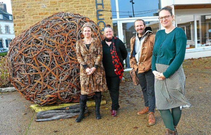 Um „das lokale Erbe zum Leben zu erwecken“, ein „Kunst und Natur“-Treffen in der Mediathek Pont l’Abbé