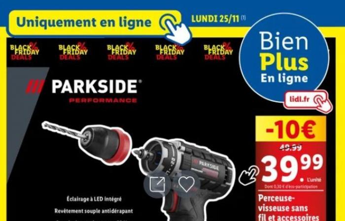 Lidl stellt zum Black Friday sein Parkside-Angebot zu unschlagbaren Preisen vor