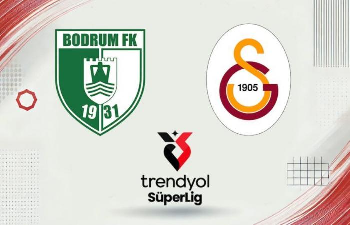 Live-Übertragung des Spiels Bodrum FK-Galatasaray (Super League, 13. Woche)