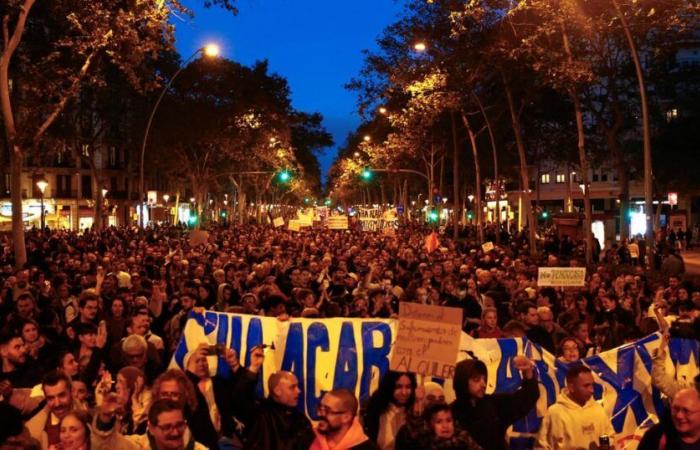 Tausende demonstrieren in Barcelona gegen die Immobilienpreise