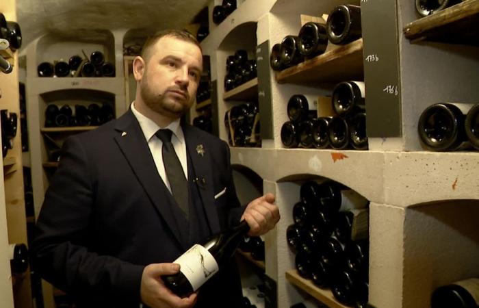 Das ist Bastien Debono, der zum besten Sommelier Frankreichs gekürt wurde