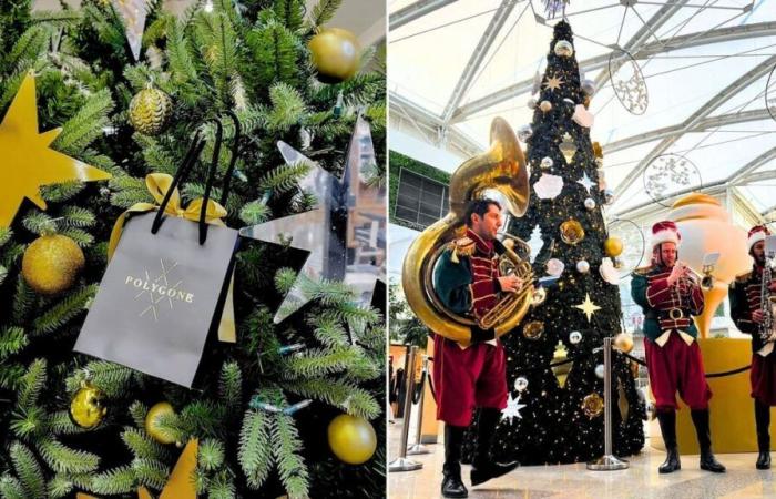 Im Polygone de Montpellier wird (endlich) ein Weihnachtsmarkt aufgebaut!