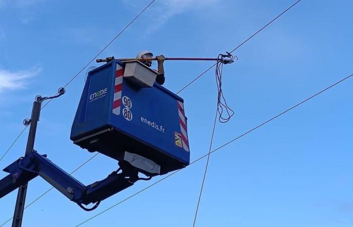 Nach dem Sturm kehrt die Elektrizität in die Häuser in Haute-Vienne und Corrèze allmählich zurück