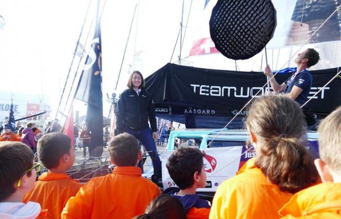 In Boé wird der Vendée Globe zu einer pädagogischen Unterstützung