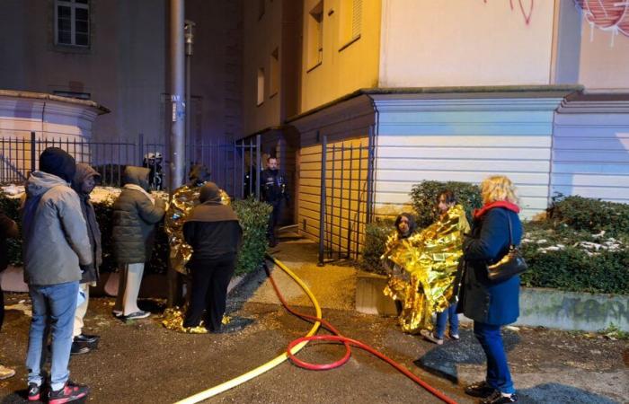 Feuer in Dijon: Eine Wohnung wurde von Flammen verwüstet