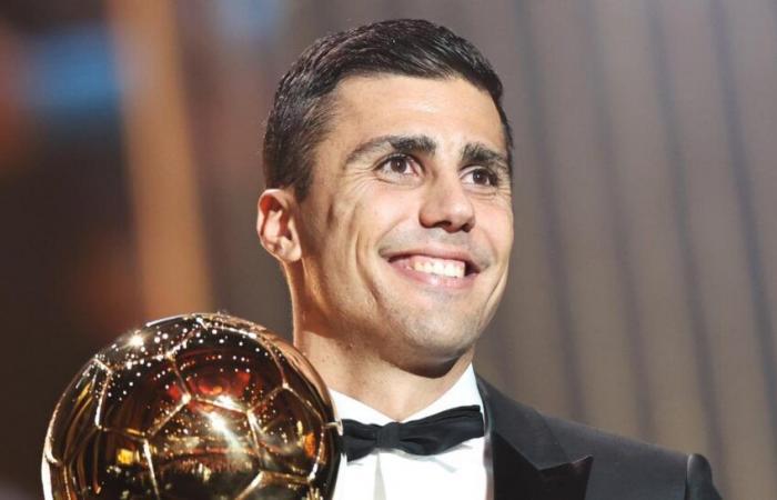 Rodris spektakuläre Ballon d’Or-Präsentation vor Manchester City