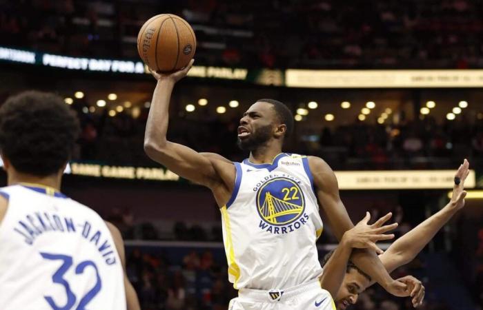 Andrew Wiggins ist auf dem Vormarsch der Warriors in die Ko-Runde des NBA-Cups