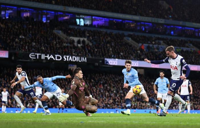 Tottenhams „absolut wunderbares“ Duo versetzt Gary Neville in Erstaunen, als er Man City besiegt