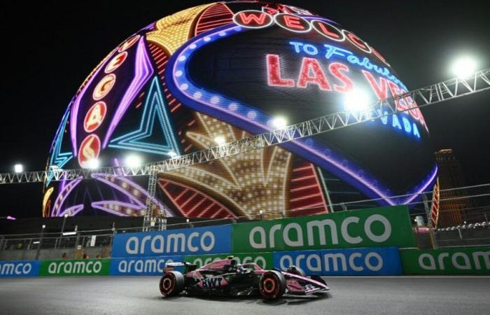 George Russell startet von der Pole-Position für den Grand Prix von Las Vegas, Pierre Gasly von Platz 3 und Max Verstappen von Platz 5