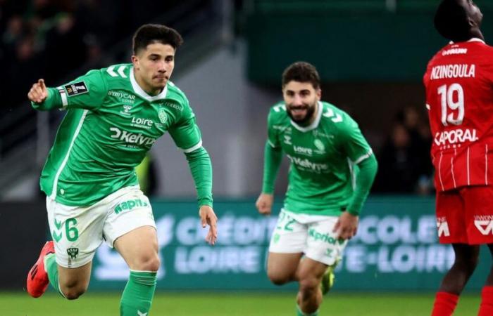 Saint-Étienne bietet einen wertvollen Erfolg gegen Montpellier