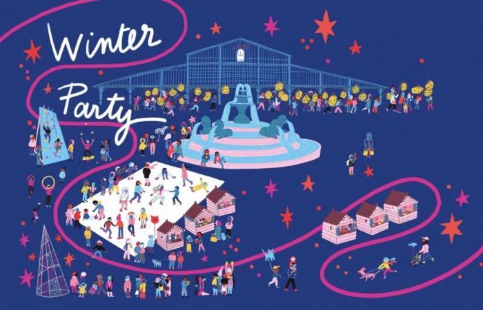 Winterparty in La Villette