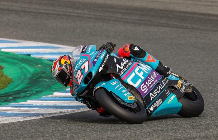 Moto2, Jerez-Test – David Alonso blickt auf sein Moto2-Debüt zurück