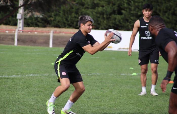 Dieser Spieler wird sein erstes Spiel im Stade Toulousain erleben und kommt aus Lauragais