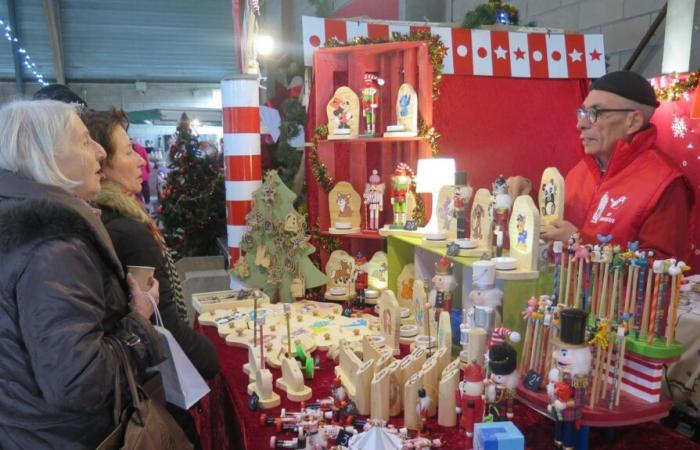 Es ist Weihnachten vor der Zeit in Argenton-sur-Creuse