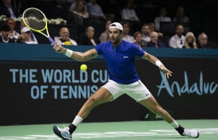 Matteo Berrettini bringt Italien im Davis-Cup-Halbfinale gegen Australien in Führung