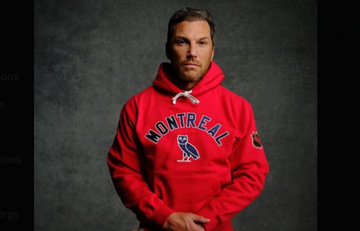 Es ist ziemlich seltsam, Sean Avery mit Merchandise-Artikeln der Canadiens zu sehen