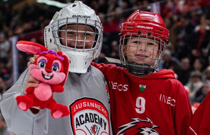 Diesen Sonntag werfen wir Stofftiere in die Vaudoise-Arena – Lausanne HC