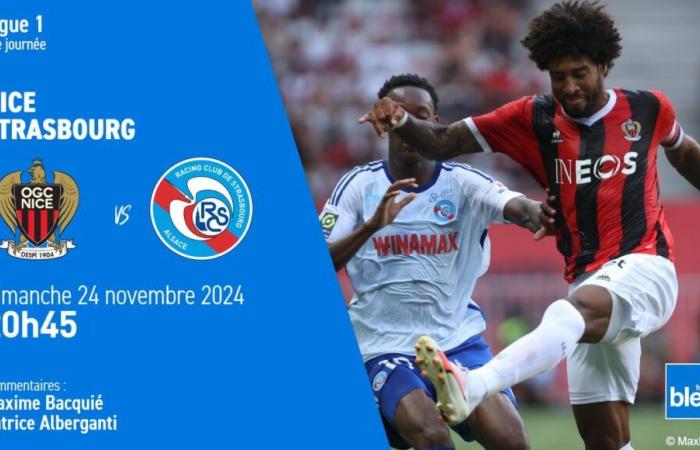 Ligue 1: Erleben Sie das Spiel OGC Nizza – Straßburg auf France Bleu Azur