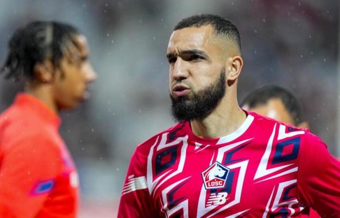 die nette Nachricht von LOSC für Nabil Bentaleb