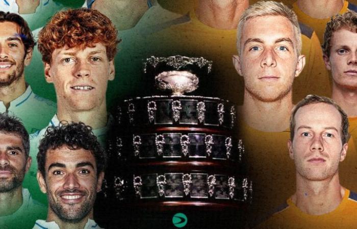 Tennis. Davis Cup – Sinners Italien gegen die Niederlande: Das Finale diesen Sonntag!