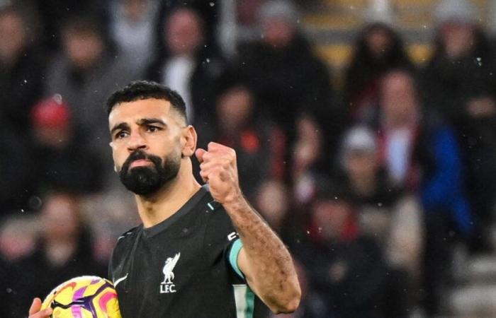 Premier League – Angesichts der roten Laterne rettet Mo Salah Liverpool, das in Führung liegt