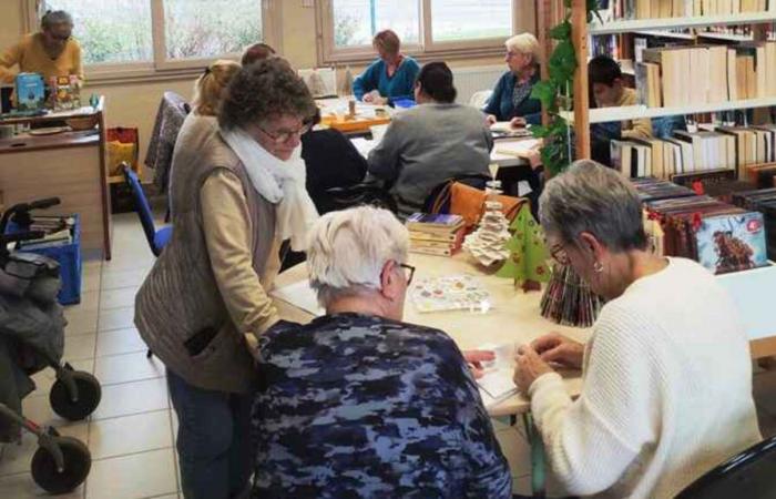 ein Workshop, um Büchern ein zweites Leben zu geben