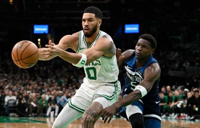 Jayson Tatum antwortet auf Anthony Edwards’ Trash-Talk, nachdem C’s die Wolves besiegt hat – NBC Sports Boston