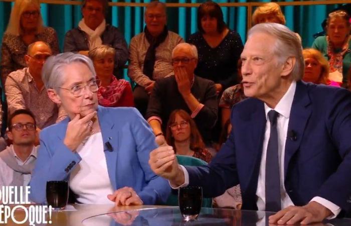 „Stoppt da“: Dominique de Villepin und Elisabeth Borne erheben ihre Stimme am Set von „Quelle Époque“