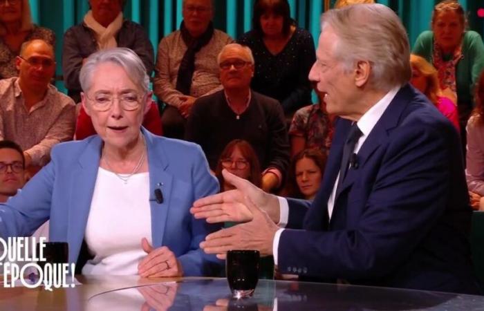 „Stoppt da“: Reger Austausch zwischen Dominique de Villepin und Élisabeth Borne in „Quelle époque!“ auf France 2