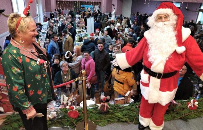 Eine Tombola für diesen Weihnachtsmarkt im Cotentin