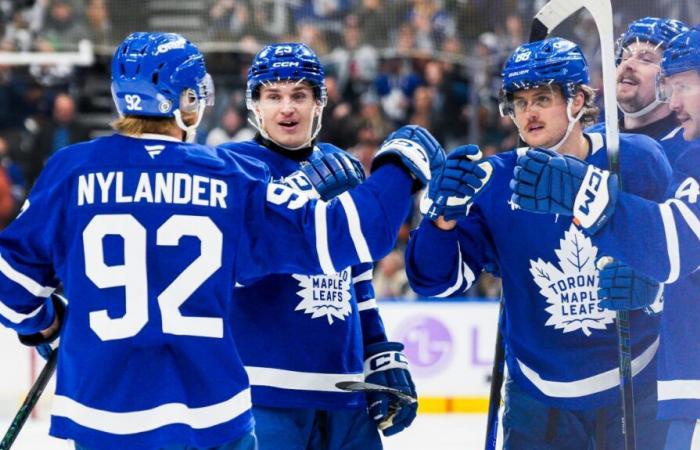 NHL: Feierlichkeiten zum ersten gemeinsamen Spiel der Nylander-Brüder