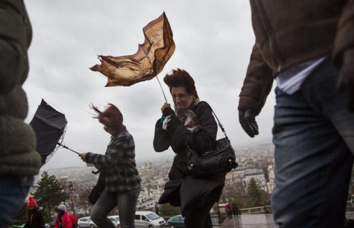 Starker Wind: Météo France setzt diesen Montag sechs Departements in Alarmbereitschaft