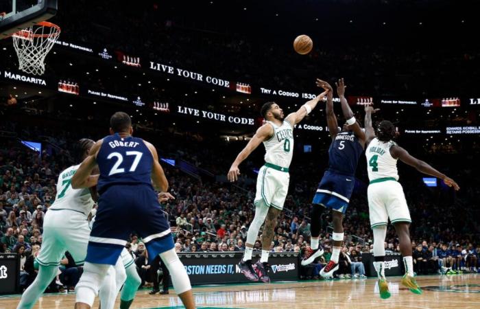 Jayson Tatum und Anthony Edwards erneuern die Netflix-Rivalität