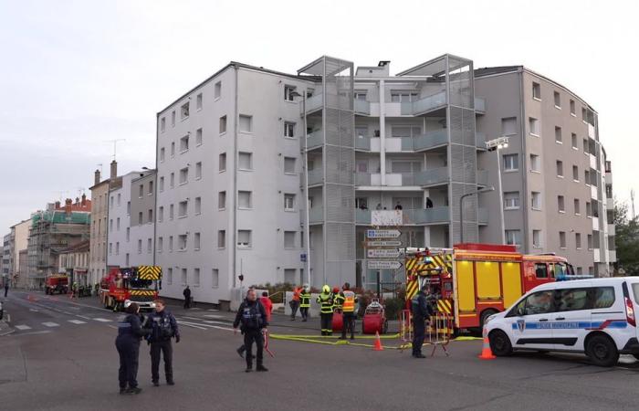 Ein Gebäude in Nancy wurde nach dem Ausbruch eines Feuers evakuiert: „Um 7 Uhr morgens befand ich mich draußen.“