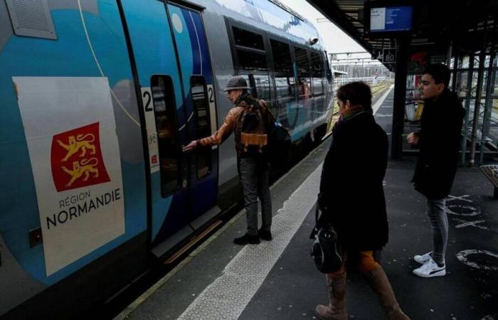 In der Normandie könnte der Zugverkehr nach dem Sturm Bert um 19 Uhr wieder aufgenommen werden