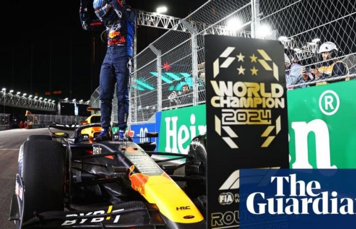 Max Verstappen knackt den Jackpot mit dem Gewinn des vierten F1-Weltmeistertitels in Las Vegas | Formel 1