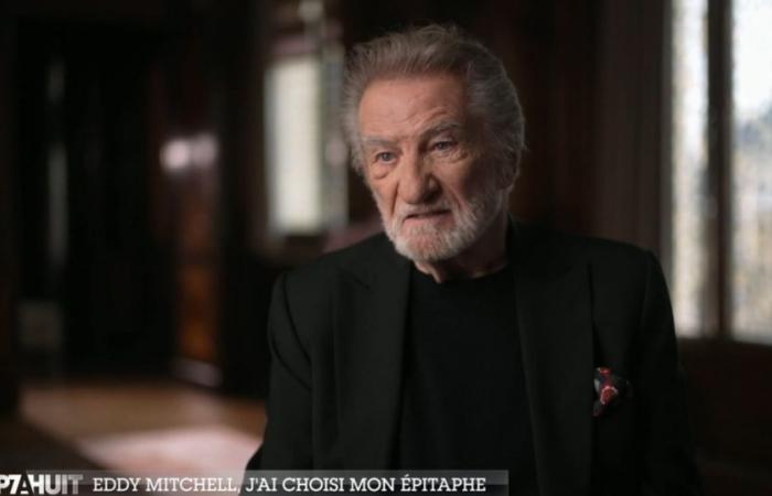 Eddy Mitchell spricht in „Sept à quatre“ über seinen Gesundheitszustand und enthüllt sein Epitaph