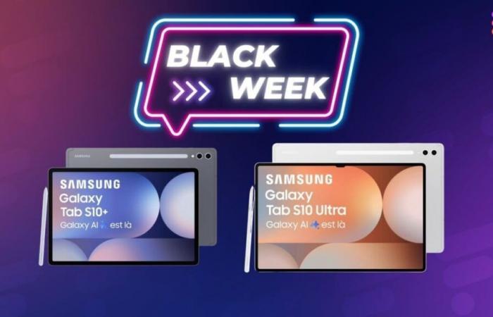 Die aktuellen Samsung Galaxy Tab S10 Plus und S10 Ultra haben während der Black Friday Week Anspruch auf eine Flut von Rabatten