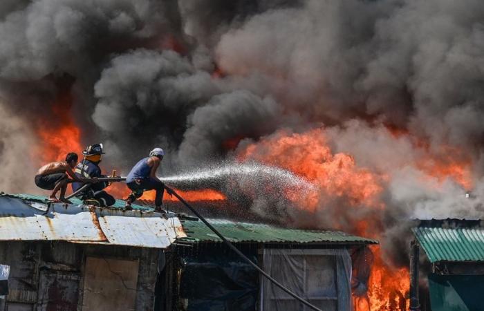 Philippinen | Hunderte Häuser im Slum von Manila durch Feuer verwüstet