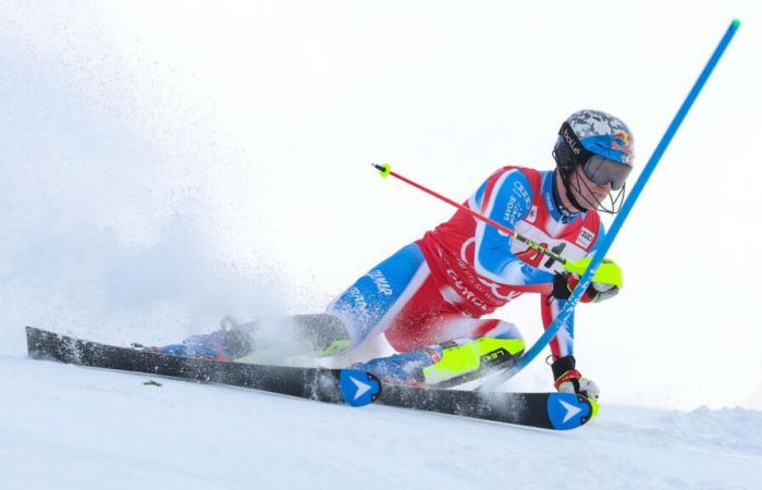 Ski Alpin: Clément Noël meistert die erste Runde des Slaloms von Gurgl