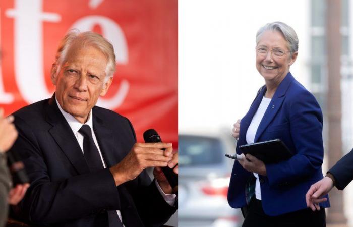 „Ein Kampf zur Verteidigung von Prinzipien“: eine spannende Debatte zwischen Dominique de Villepin und Élisabeth Borne über die Rolle Frankreichs in Konflikten