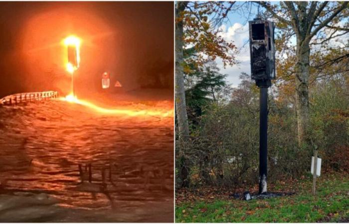 In Orne brennen Radare in einer verschneiten Umgebung: eine Nacht voller Angriffe