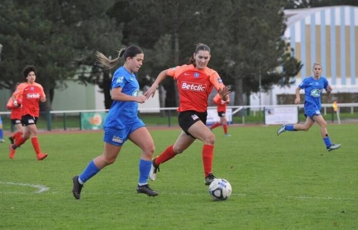 Loire Atlantique – Französischer Pokal der Frauen (1. Bundesrunde). Die Rezéennes müssen das nicht