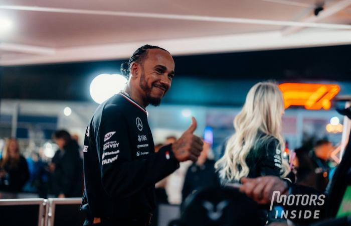 F1. Lewis Hamilton wurde in Las Vegas zum Fahrer des Tages gewählt