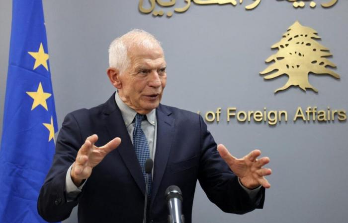 Borrell fordert von Beirut aus einen „sofortigen Waffenstillstand“ zwischen Israel und der Hisbollah