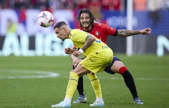 Dank eines Elfmeters in der Nachspielzeit entreißt Villarreal Osasuna einen Punkt