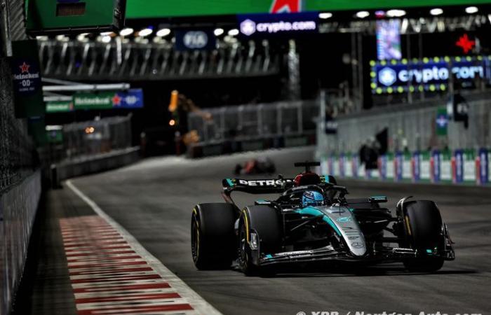 Formel 1 | Russell: „Ein Traumwochenende“ für Mercedes F1 in Las Vegas