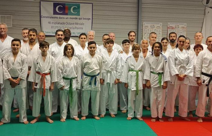 Saint-Sulpice-la-Pointe. Wiederaufnahme des Unterrichts für den Karate-Verein