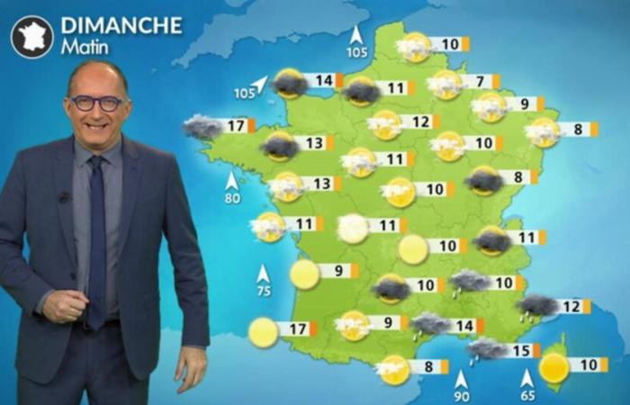 Wetter an diesem Sonntag: spektakulär mildes Wetter, aber achten Sie auf den starken Wind, der mit dem Sturm Bert einhergeht